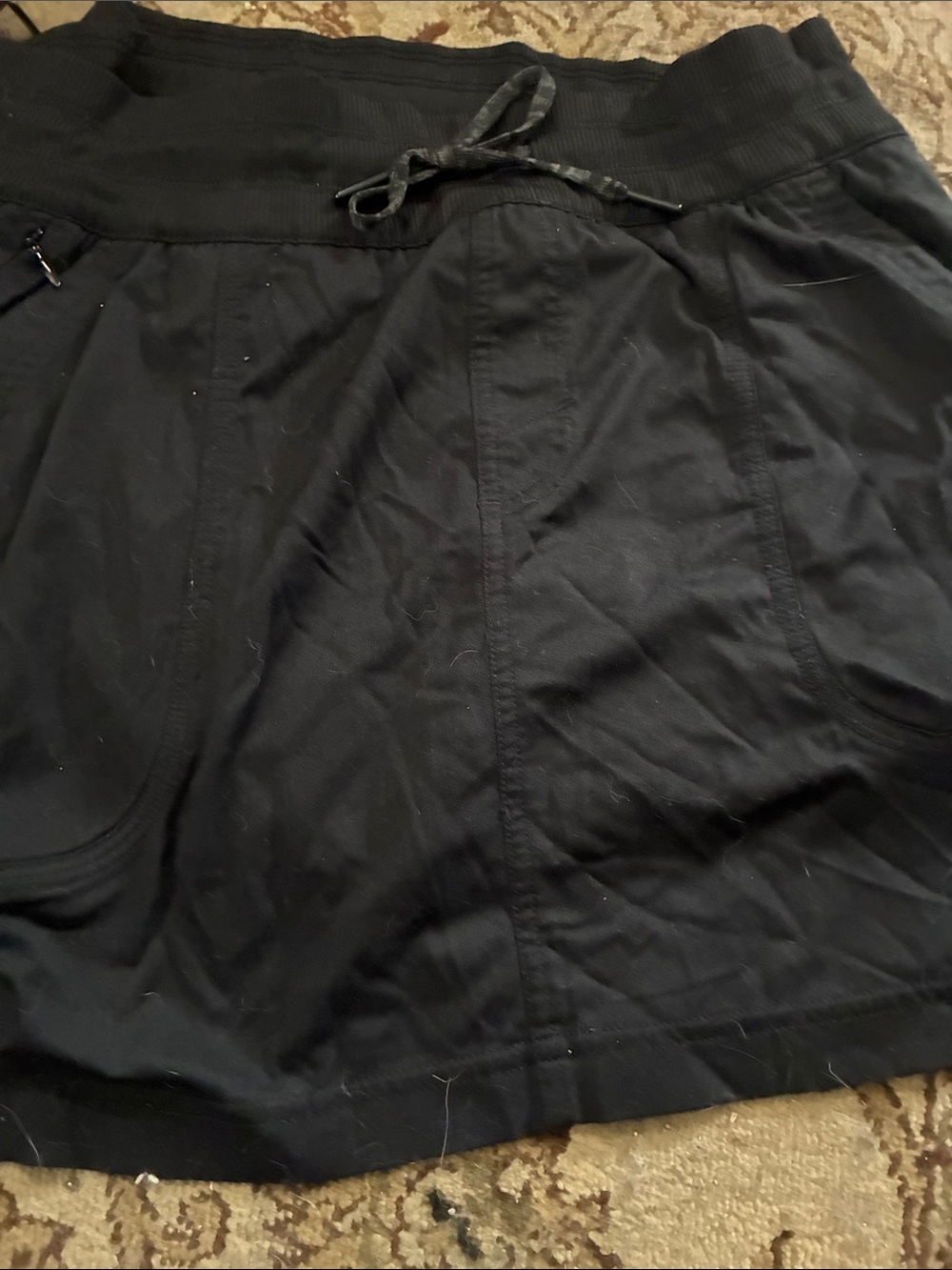 Northface Casual Drawstring Black Women's Skirt
